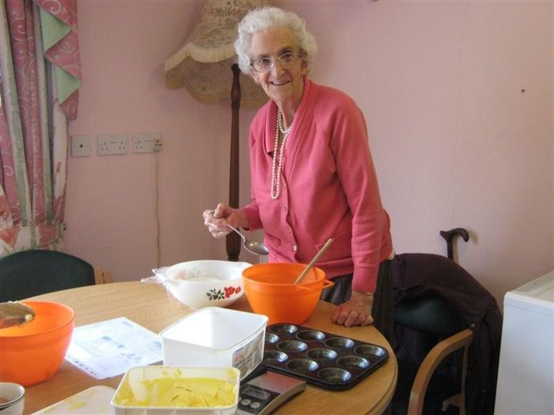 Resident activities cooking